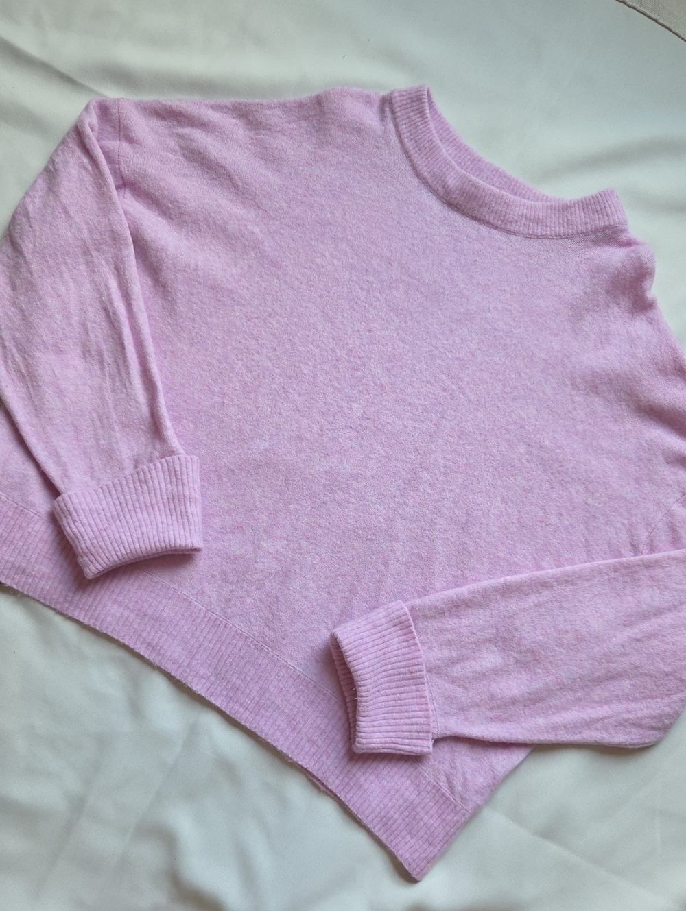Pilcro Lilac Crewneck Sweater